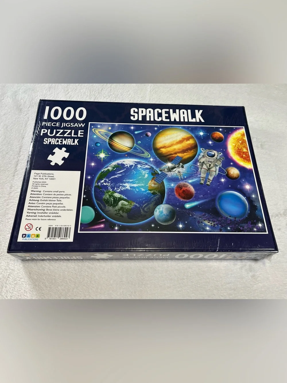 Spacewalk 1000-Piece Jigsaw Puzzle - New & Sealed Colorful Space Scene